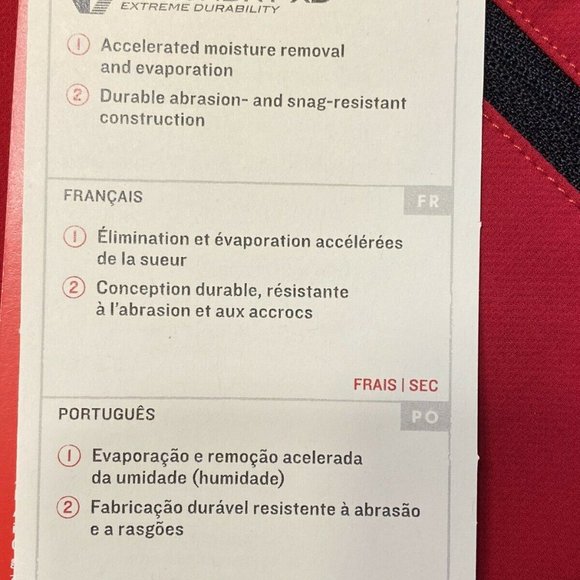 The North Face Tekno Red FlashDry Hoodie XS - Picture 7 of 8